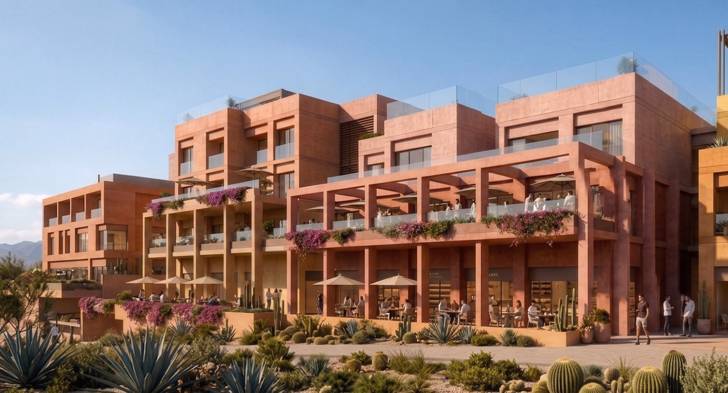Villaggio I · vista posterior