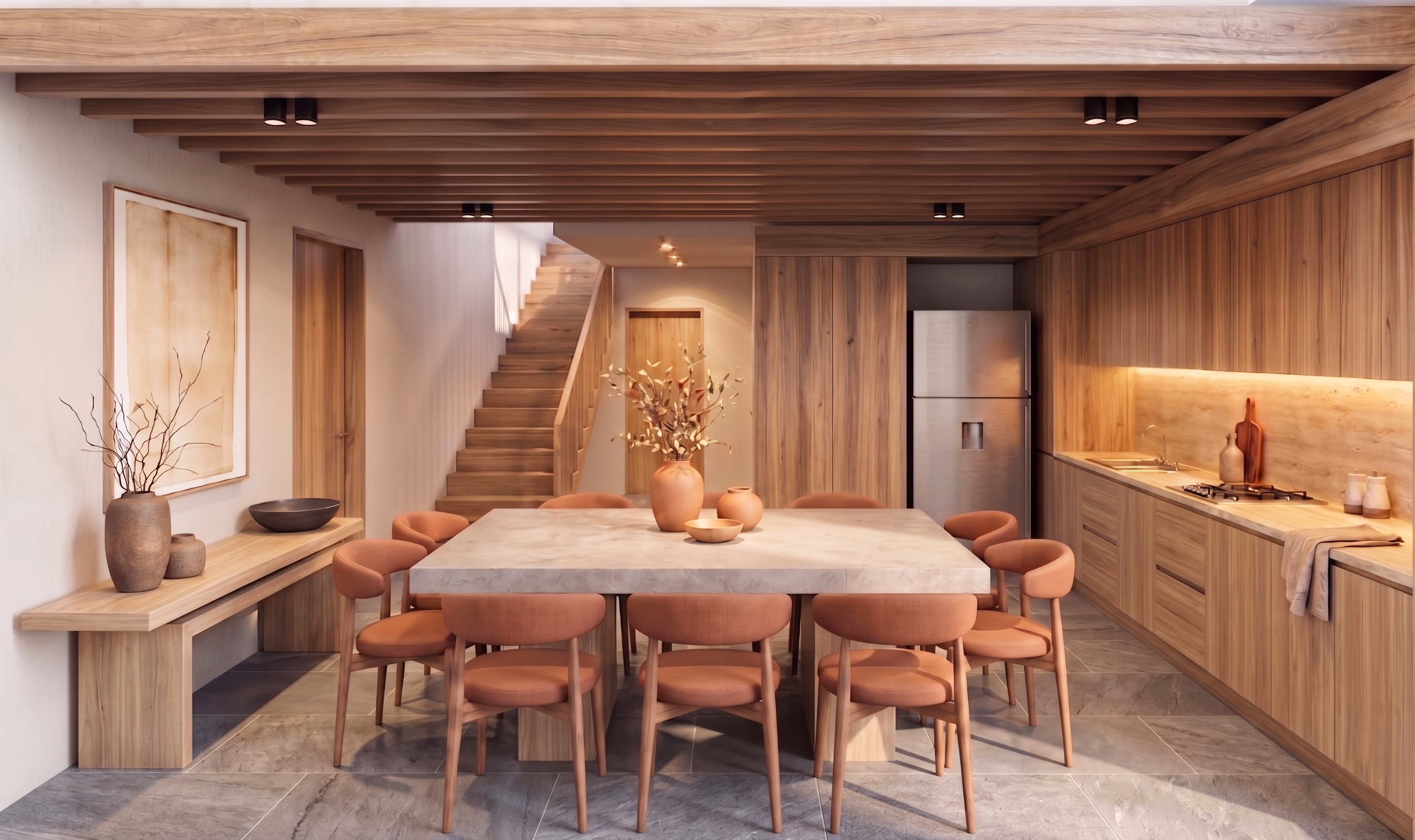 Sala comedor interior